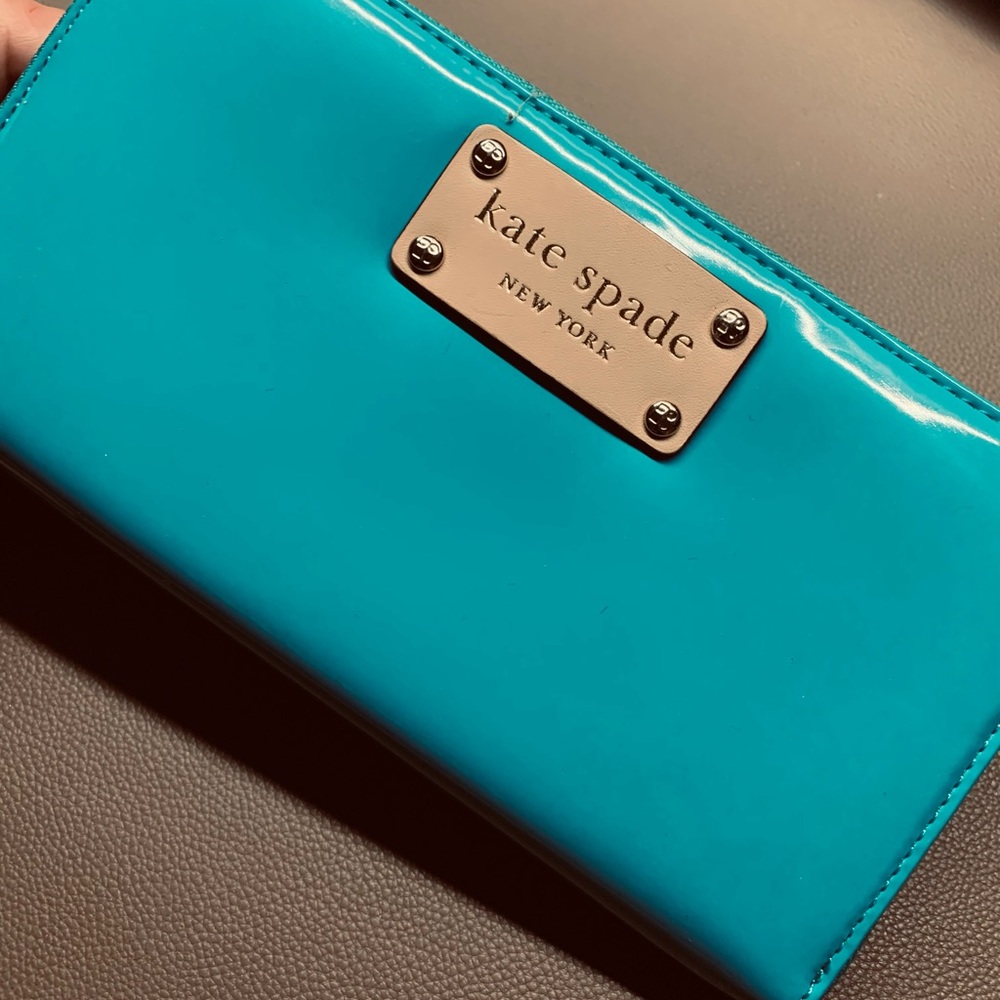 Kate Spade Patent Leather Long Wallet